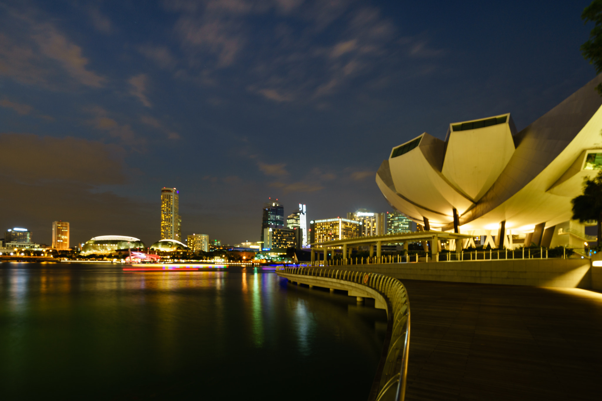 Singapore by night