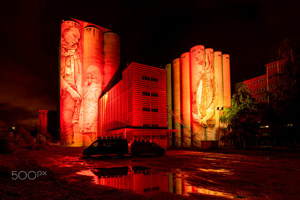 Guido van Helten's mural by Markus Kauppinen on 500px.com