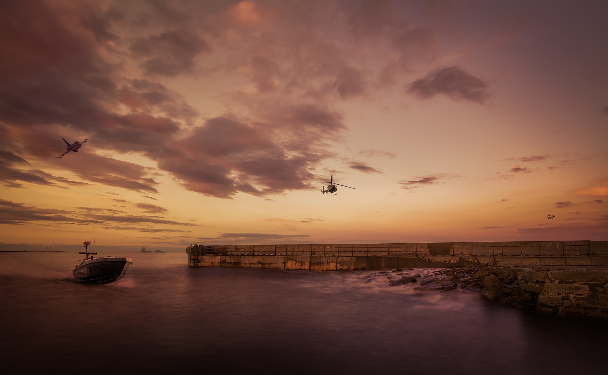 Canon TS-E 17mm F4L Tilt-Shift sample photo. 2014, england, groyne, harbour, northumberland, pier, seaton sluice, superstoked, dawn, raid photography