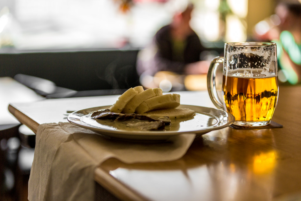 Beer and food in Prague by Joe Wakeford on 500px.com