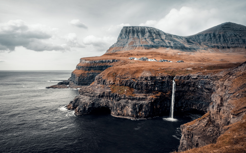 Gásadalur and Múlafossur by Lorenzo Valsecchi on 500px.com