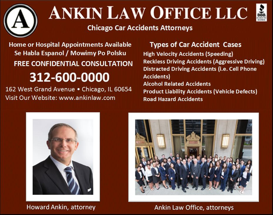 Ankin Law Office Chicago Car Accident Attorneys