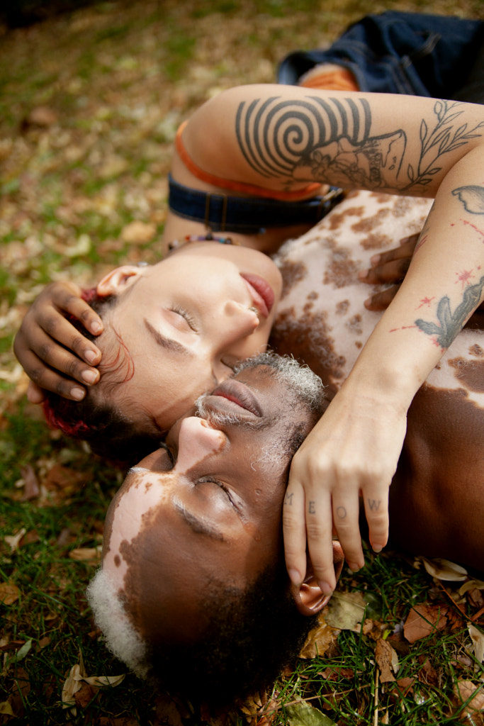 Portrait of biracial couple in love by Anna Neubauer on 500px.com