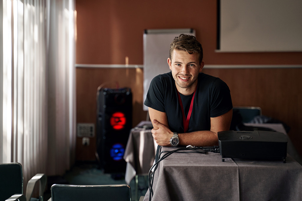 Young conference participant by Oleksandr Berezko on 500px.com