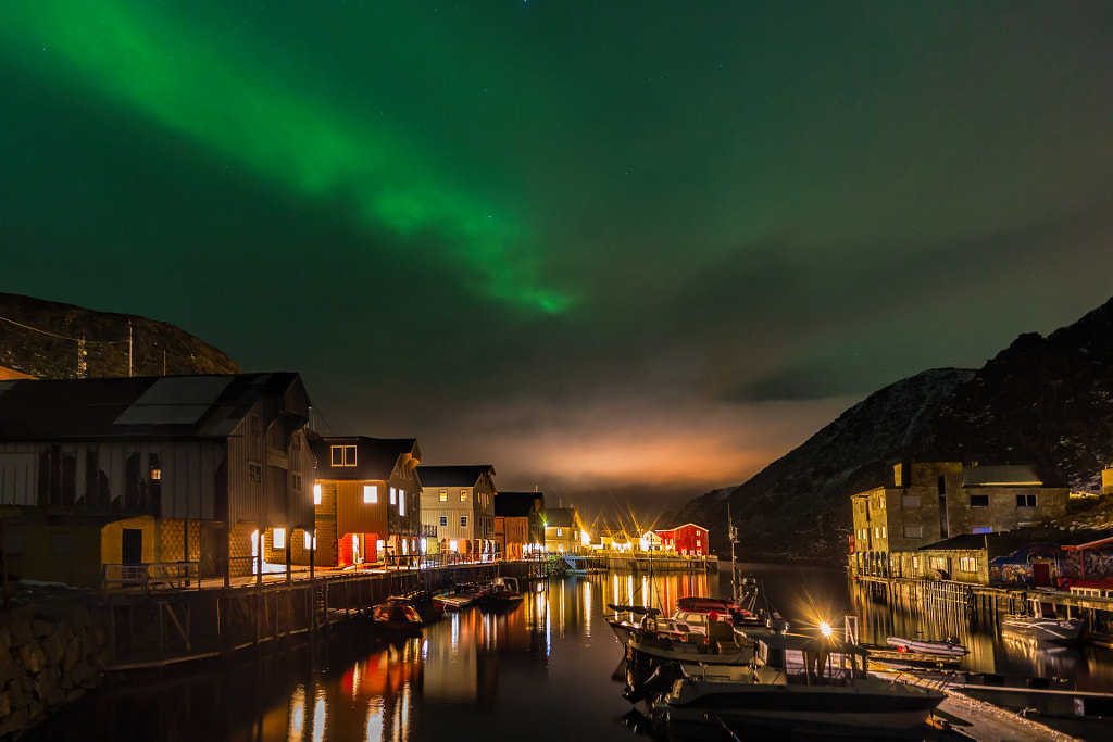 Northern Lights over Vesteralen by Michael Voss on 500px.com