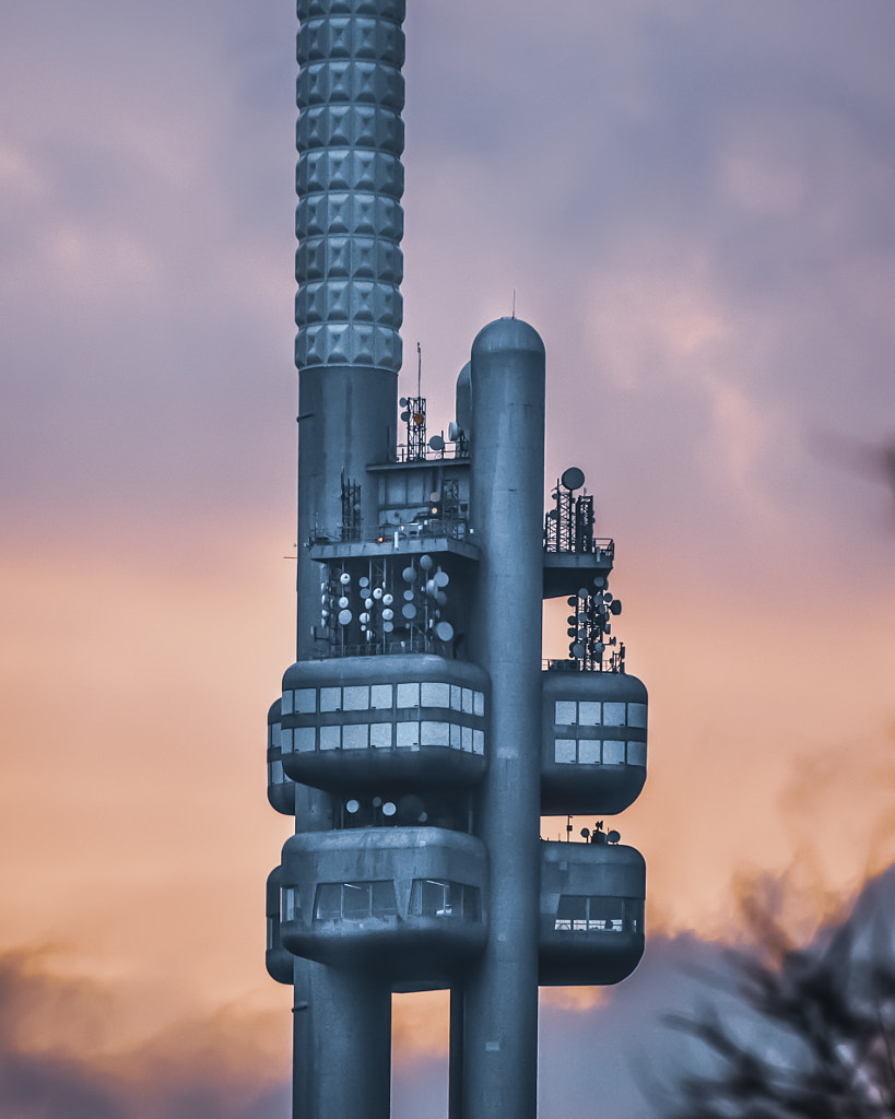 TV Tower in Prague, Czech Republic by Jonas Leonas on 500px.com