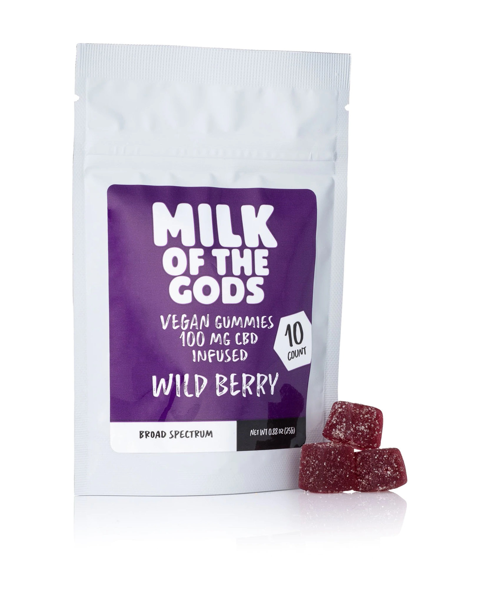 Broad Spectrum Vegan Cbd Gummies | Milkofthegods.com