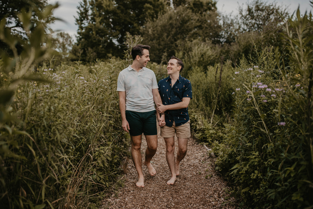 Couple Walking Through Park by Kyle Kuhlman on 500px.com