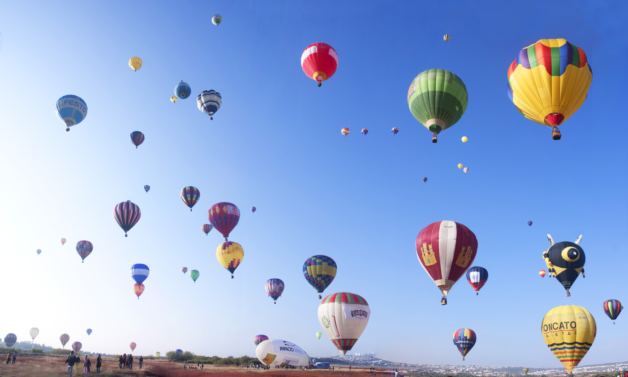festival del globo de Leon