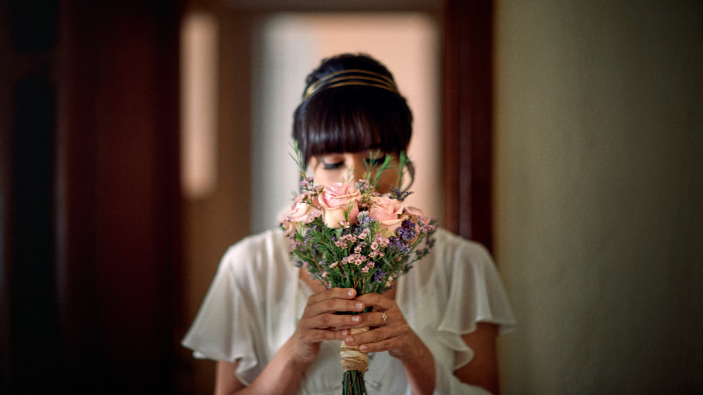 Ana on her wedding day by Antonio Díaz on 500px.com