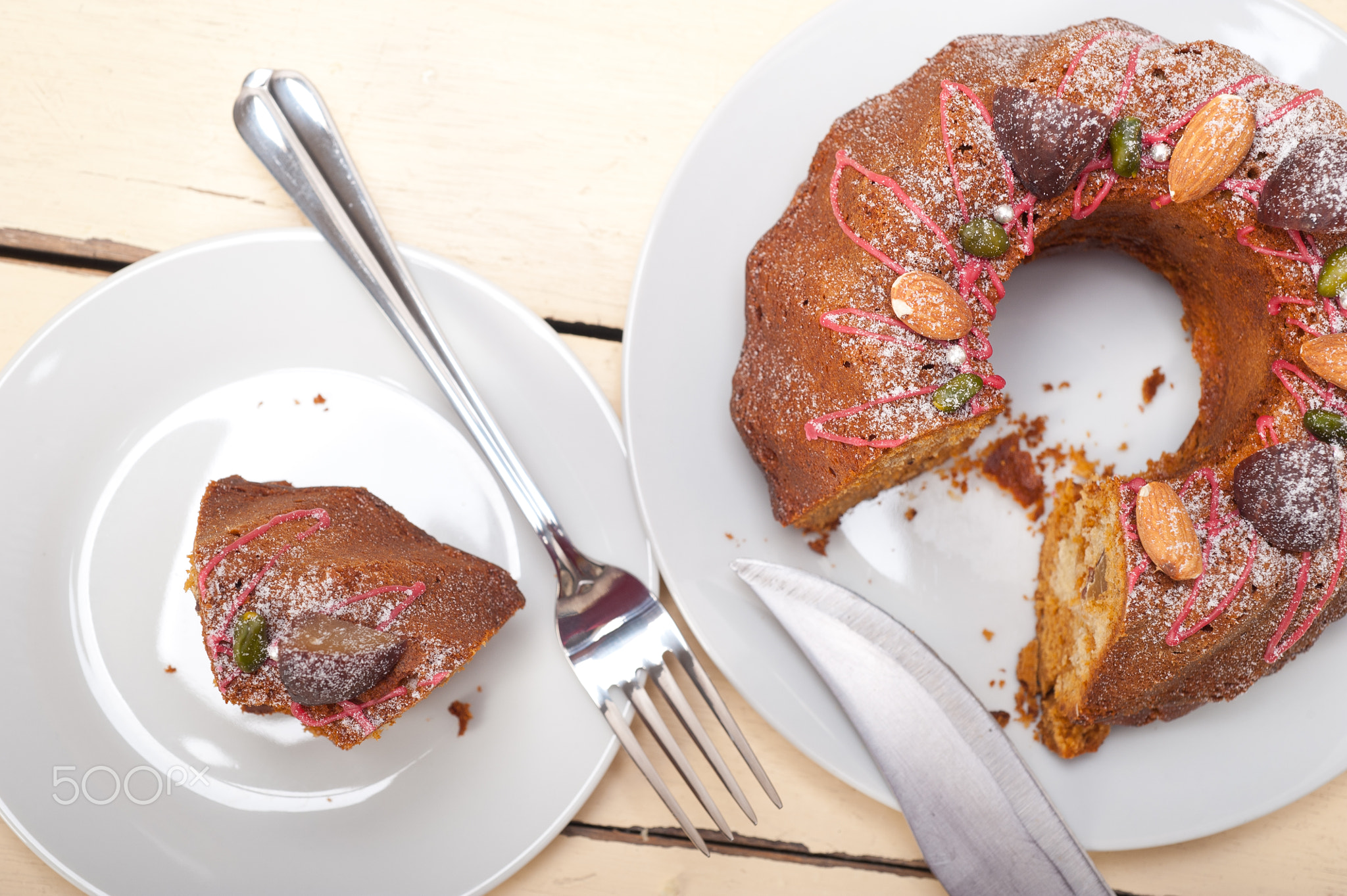 chestnut cake bread dessert