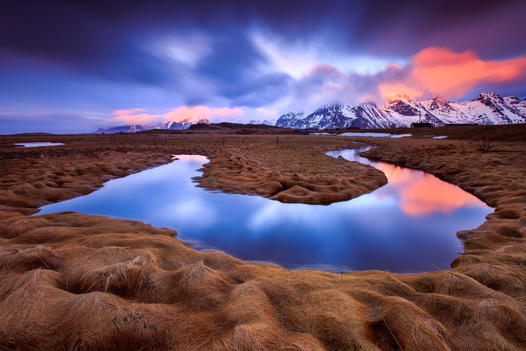 Sunset in Lofoten by Sven Broeckx on 500px.com