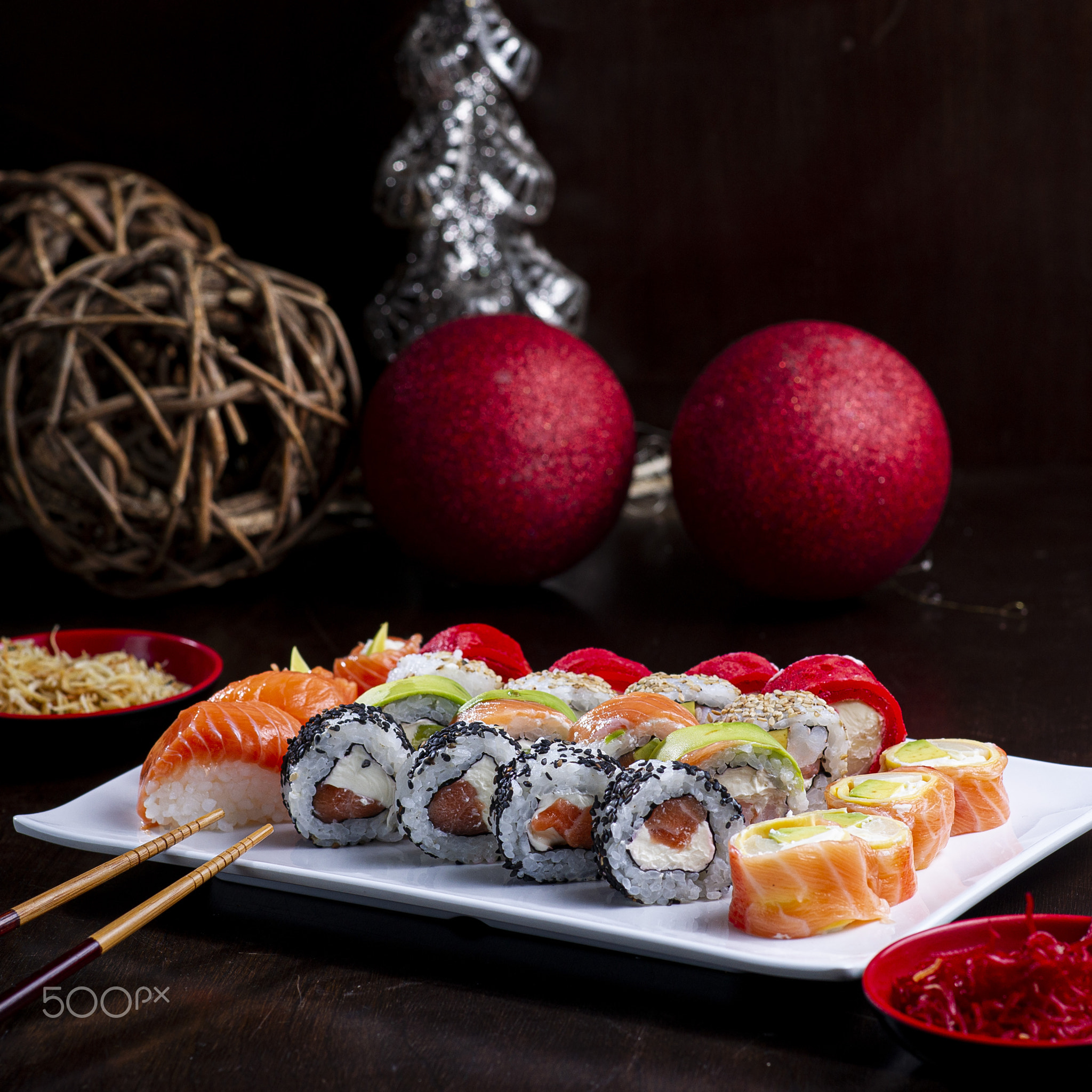 Sushi Navideño