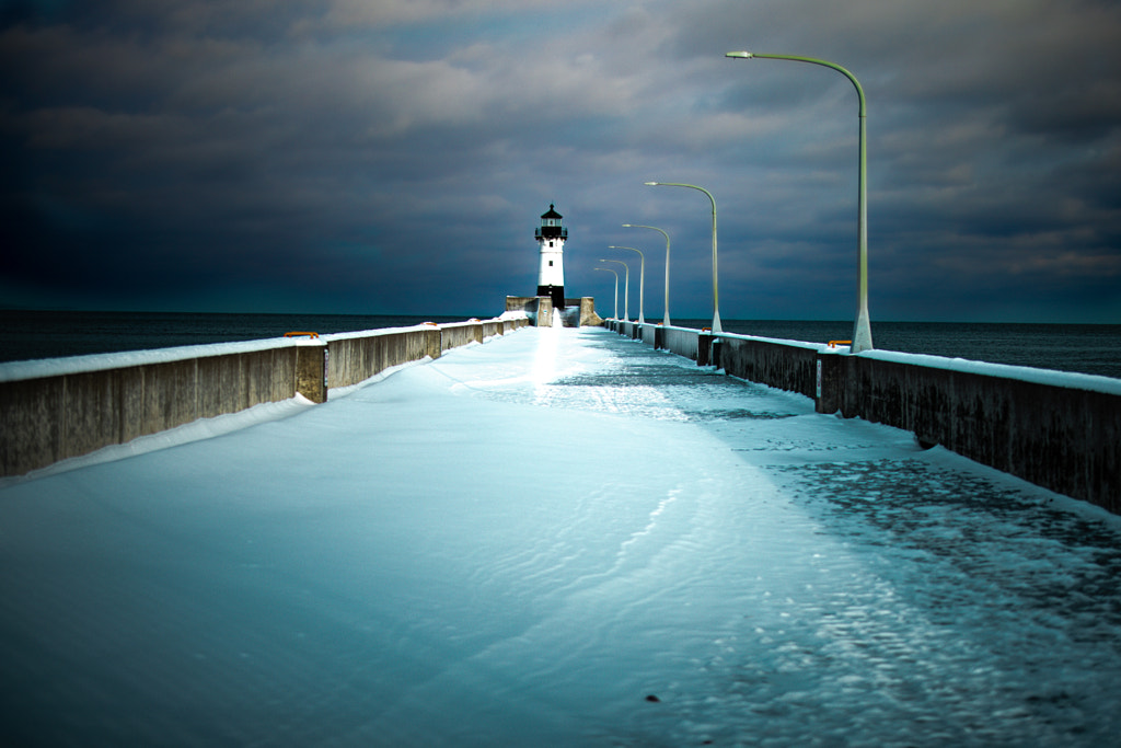 Lighthouse on Lake Superior by Jeff Sorenson on 500px.com