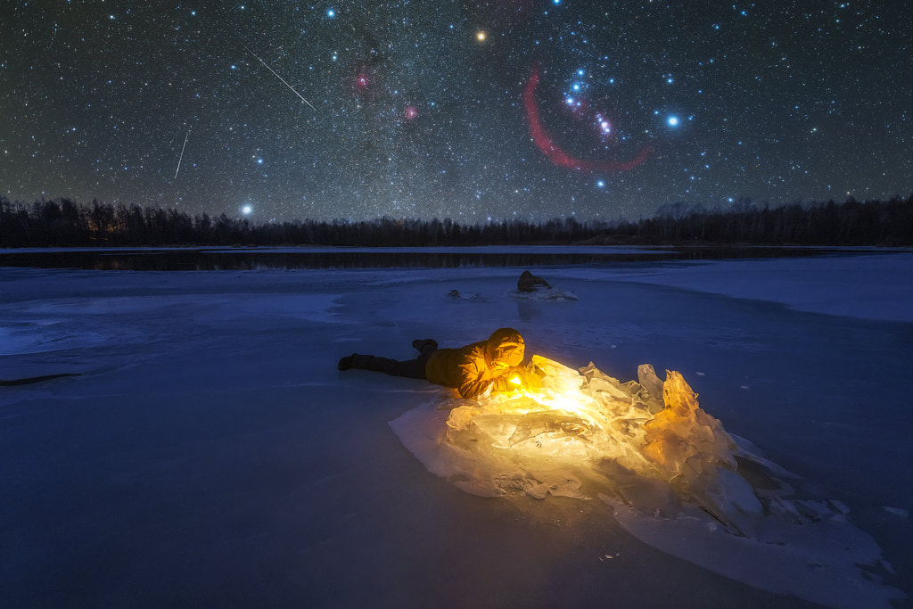 星空下的冰湖 by PeterLau  on 500px.com