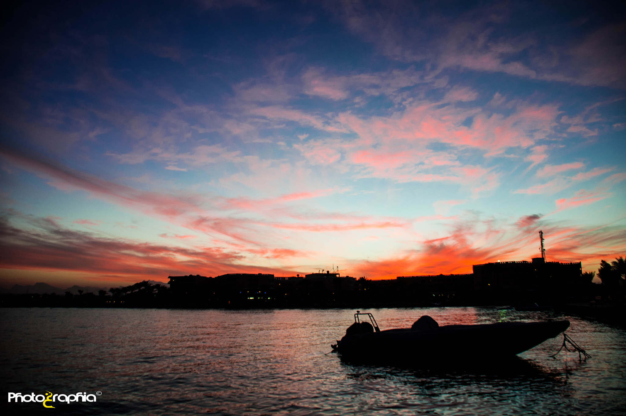 Nikon D5000 sample photo. Sunset silhouette photography