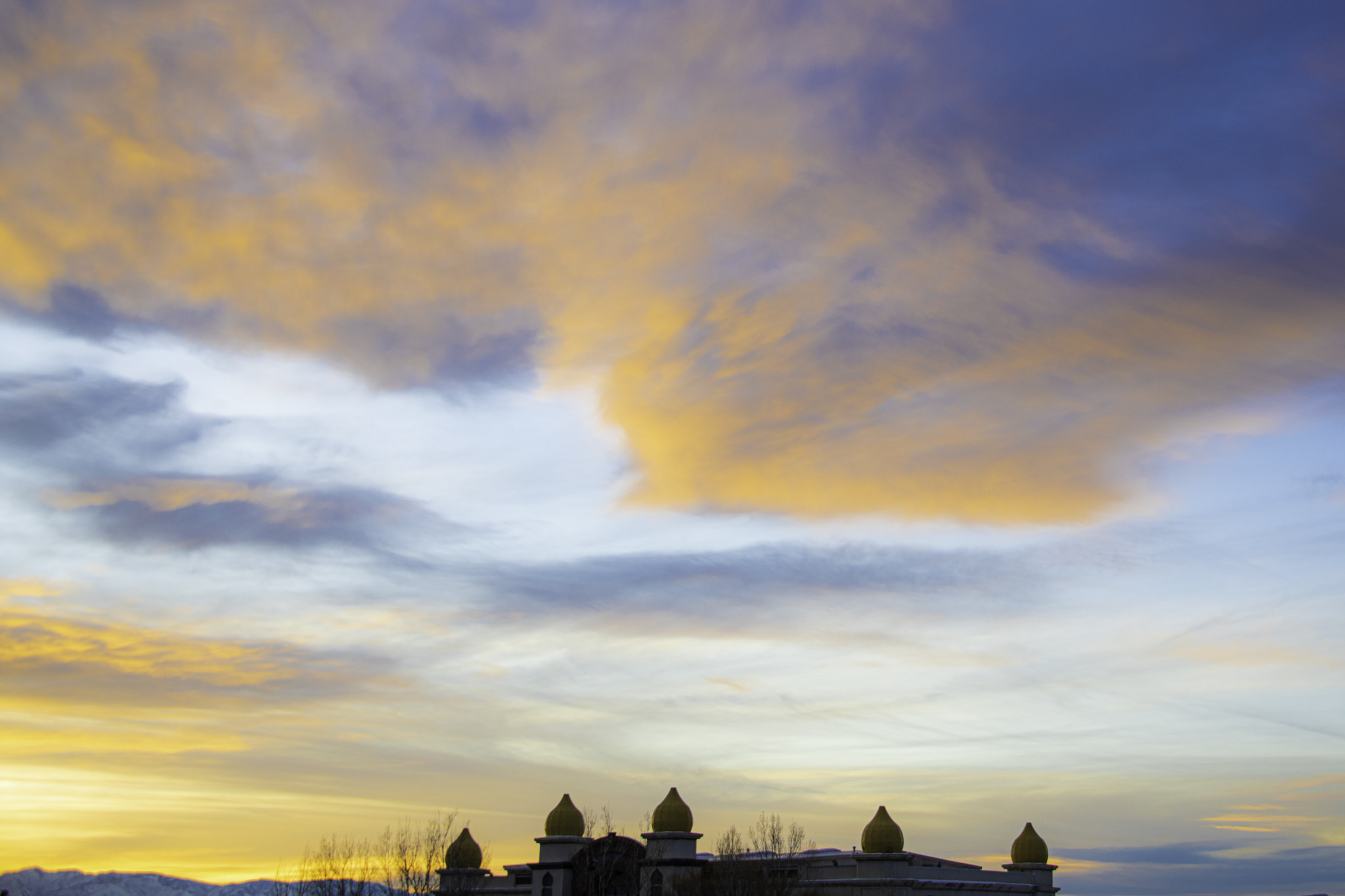 Rooftop of “Saltair” at Sunset