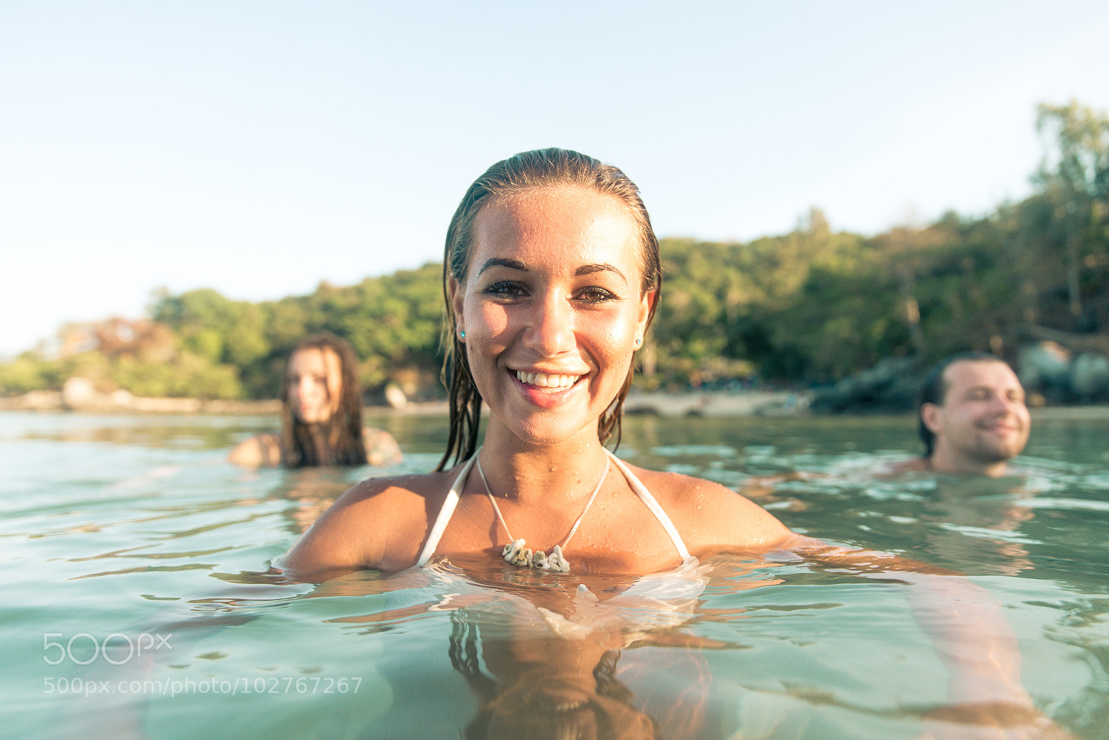 Nikon D610 sample photo. Friends swimming on a photography