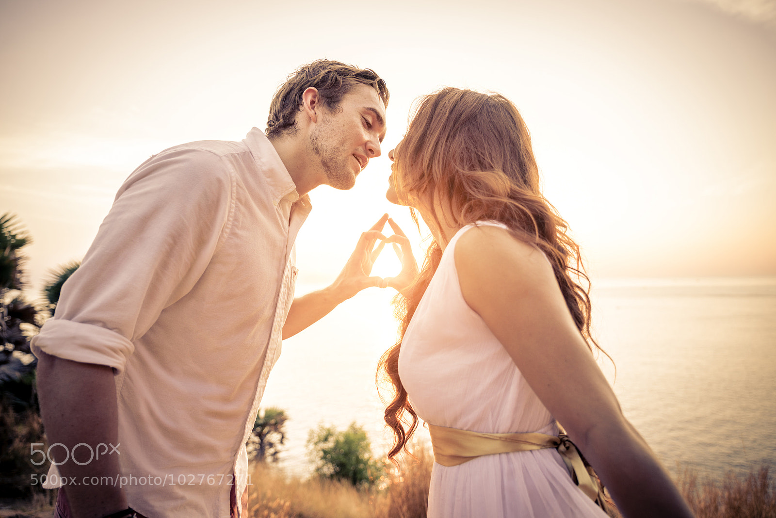Nikon D610 sample photo. Romantic couple photography