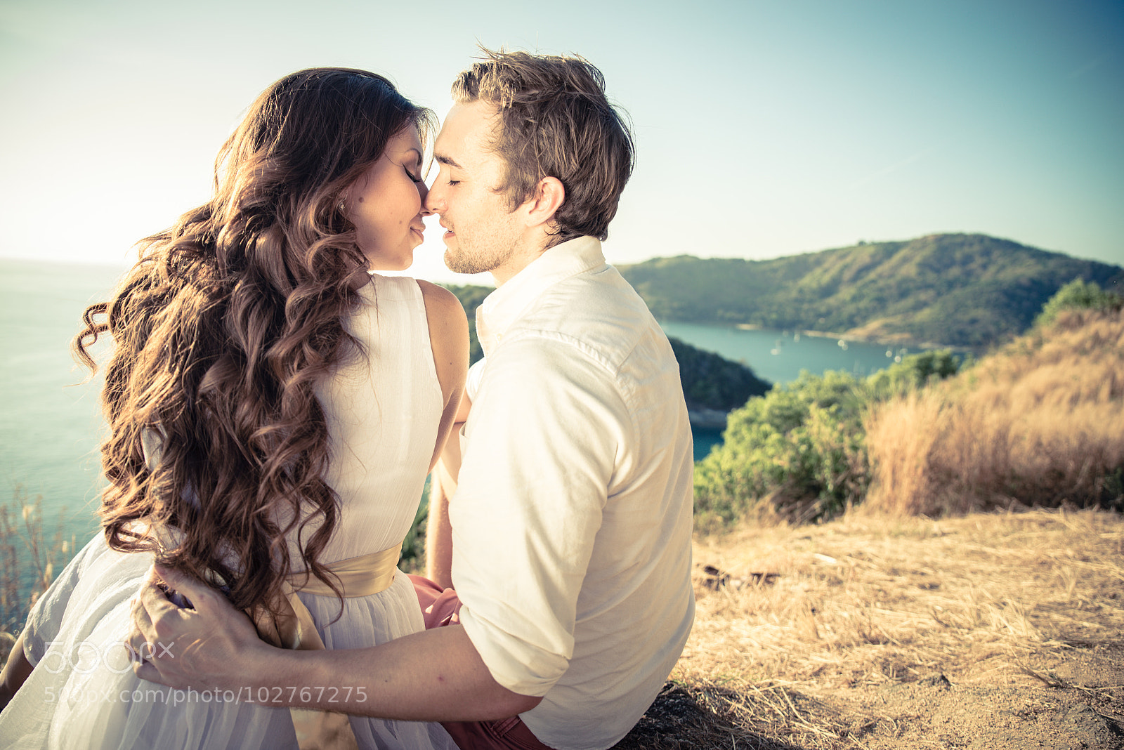Nikon D610 sample photo. Romantic couple photography