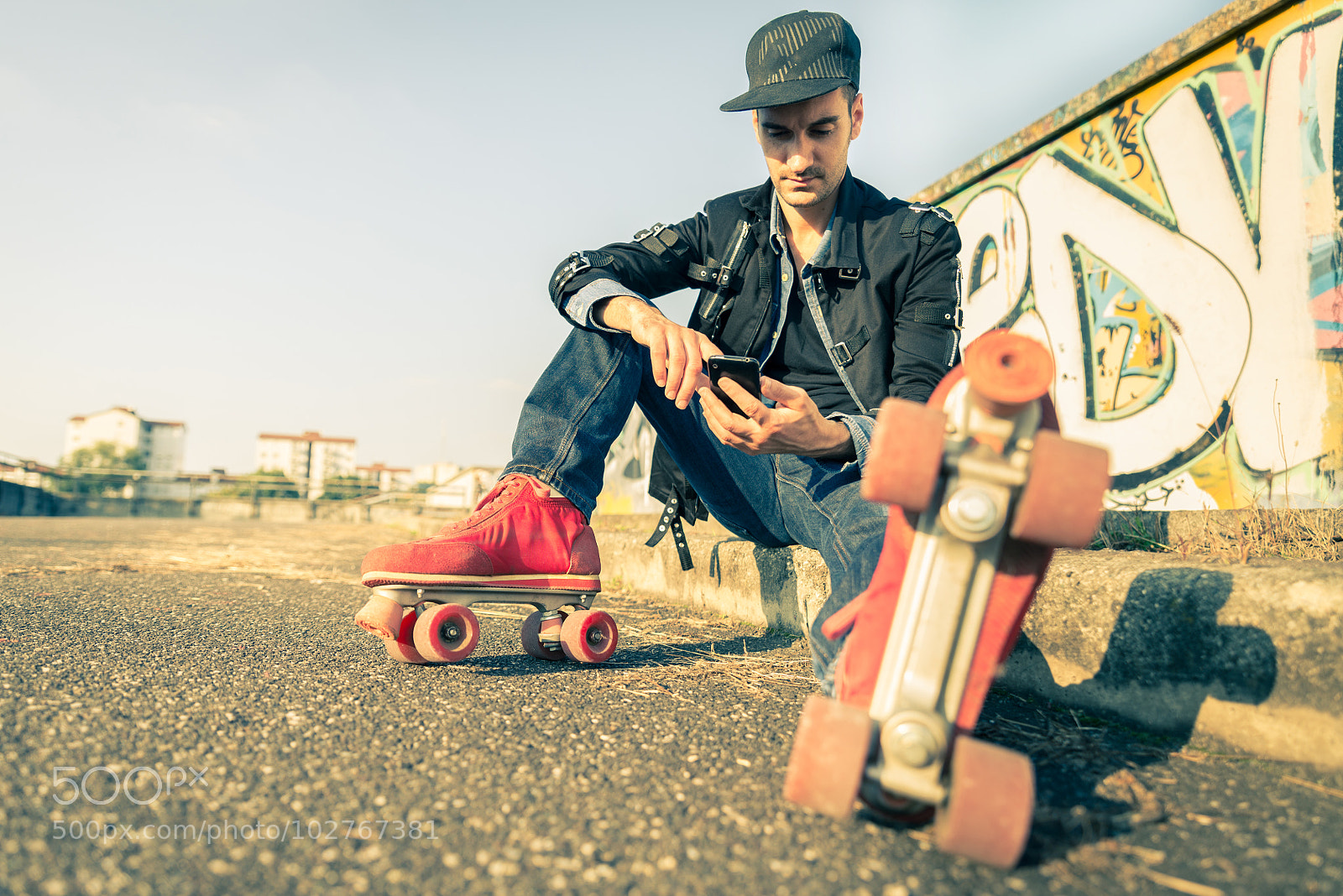 Nikon D610 sample photo. Cool man wearing roller photography
