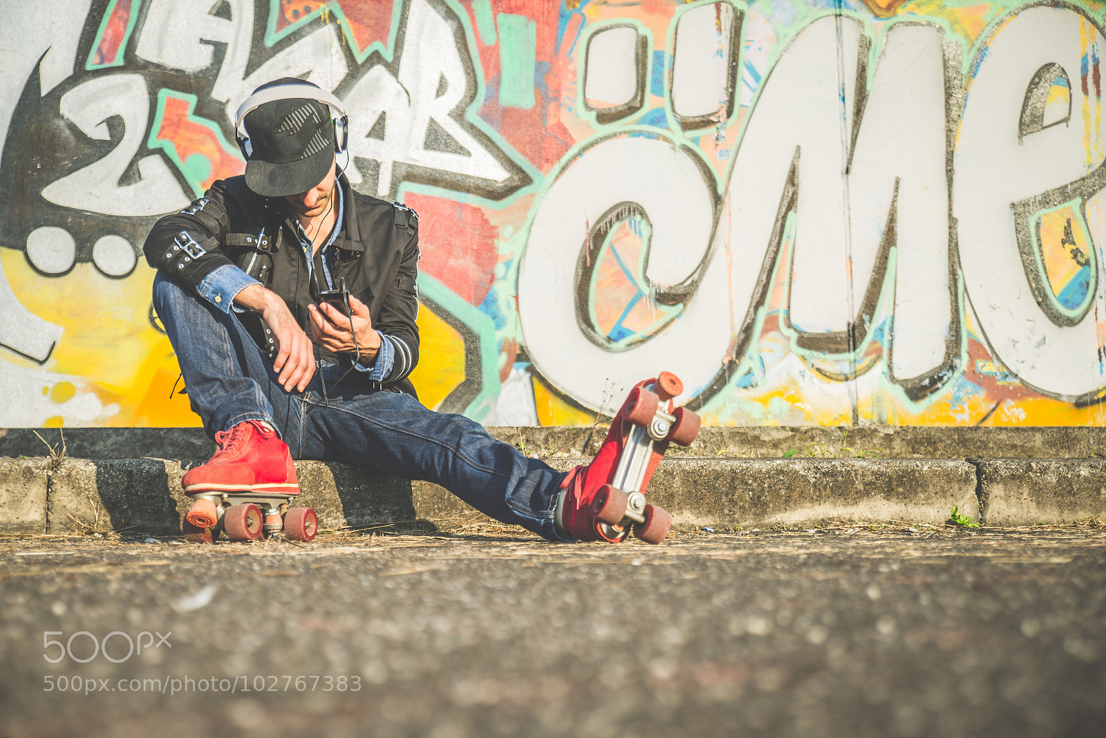 Nikon D610 sample photo. Cool man wearing roller photography