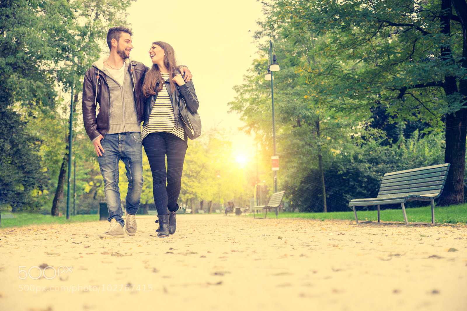 Nikon D610 sample photo. Couple walking in a photography