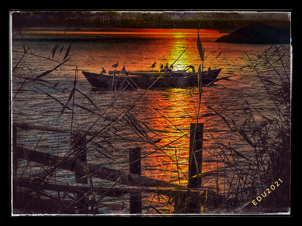 Se pone el sol en el lago  by Edu V. I. on 500px.com