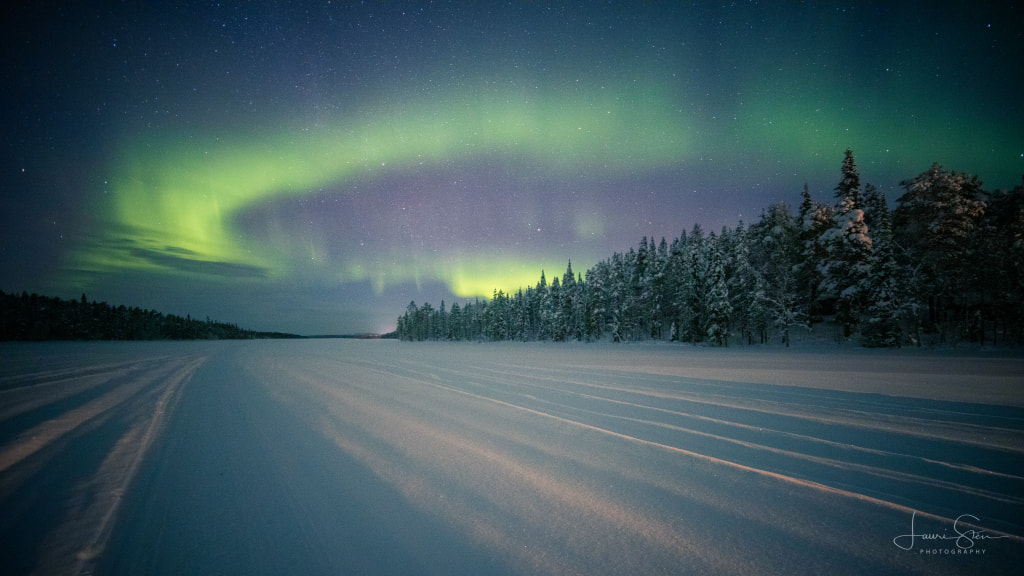 Nocturnal Snow Ride by Lauri Sten on 500px.com