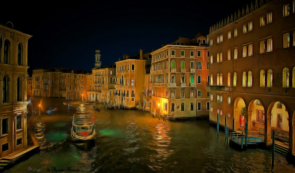 Golden night in Venice  by Ryszard Kosmala on 500px.com