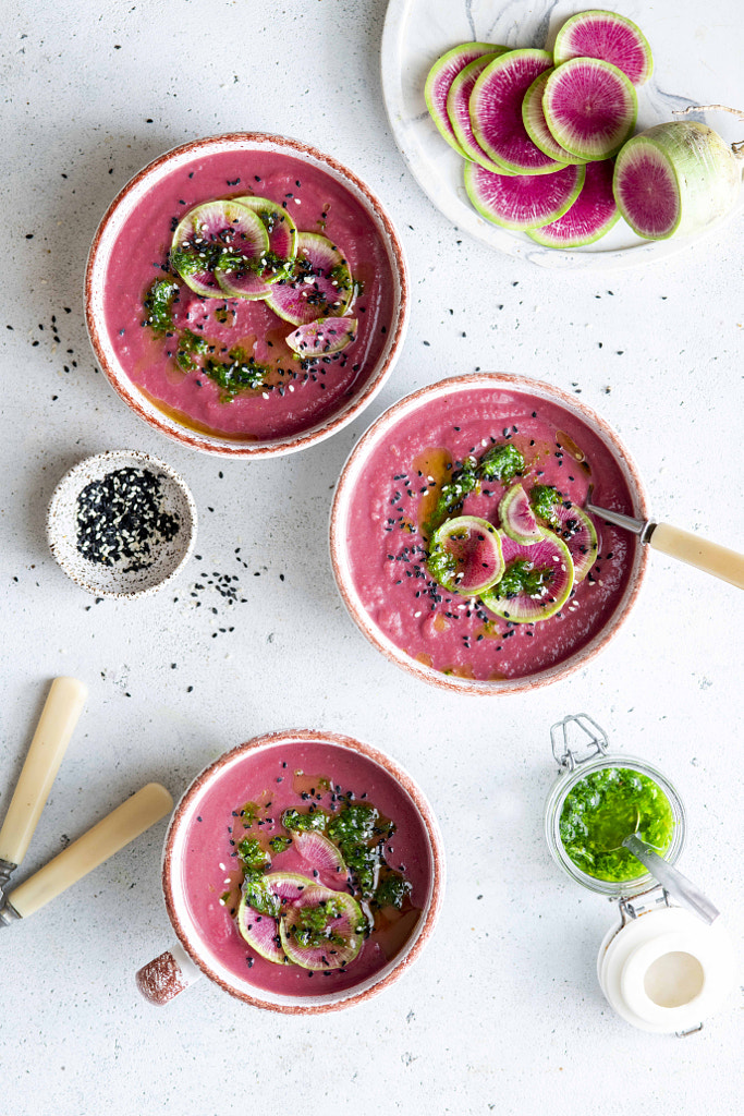 Watermelon_radish_soup by Irina Meliukh on 500px.com