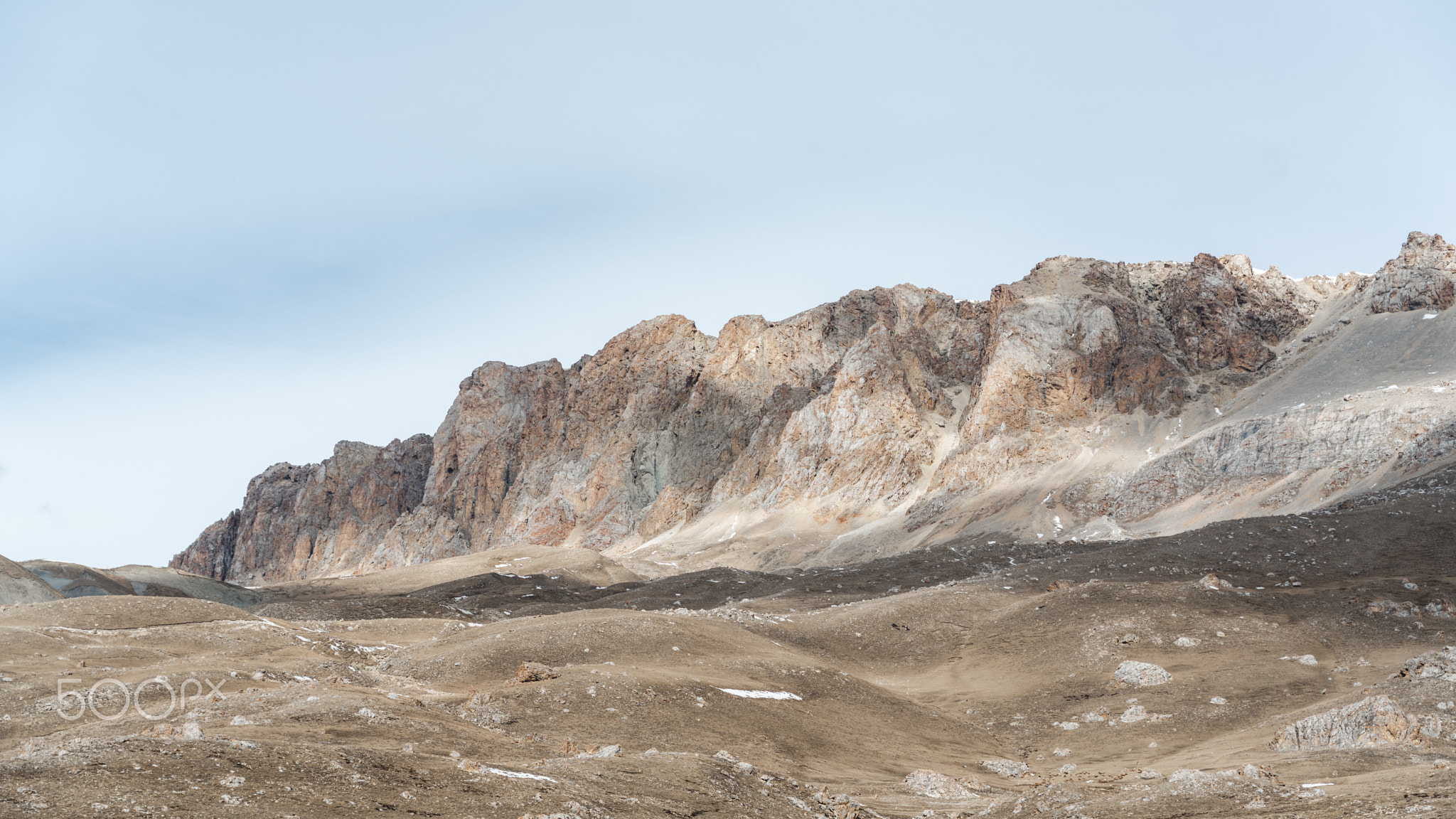 Life’s a bit like mountaineering – never look down.