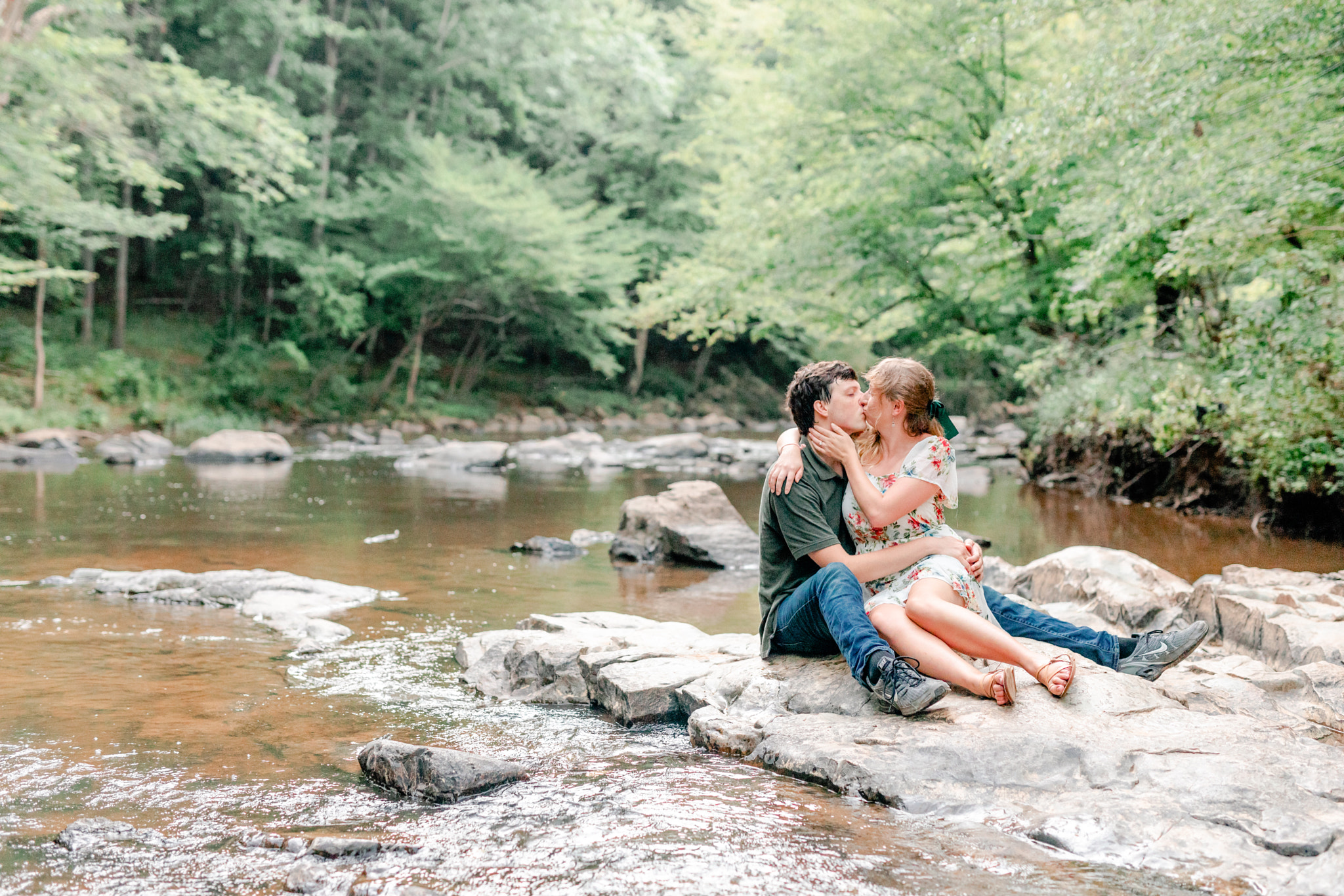 Eno river engagement session