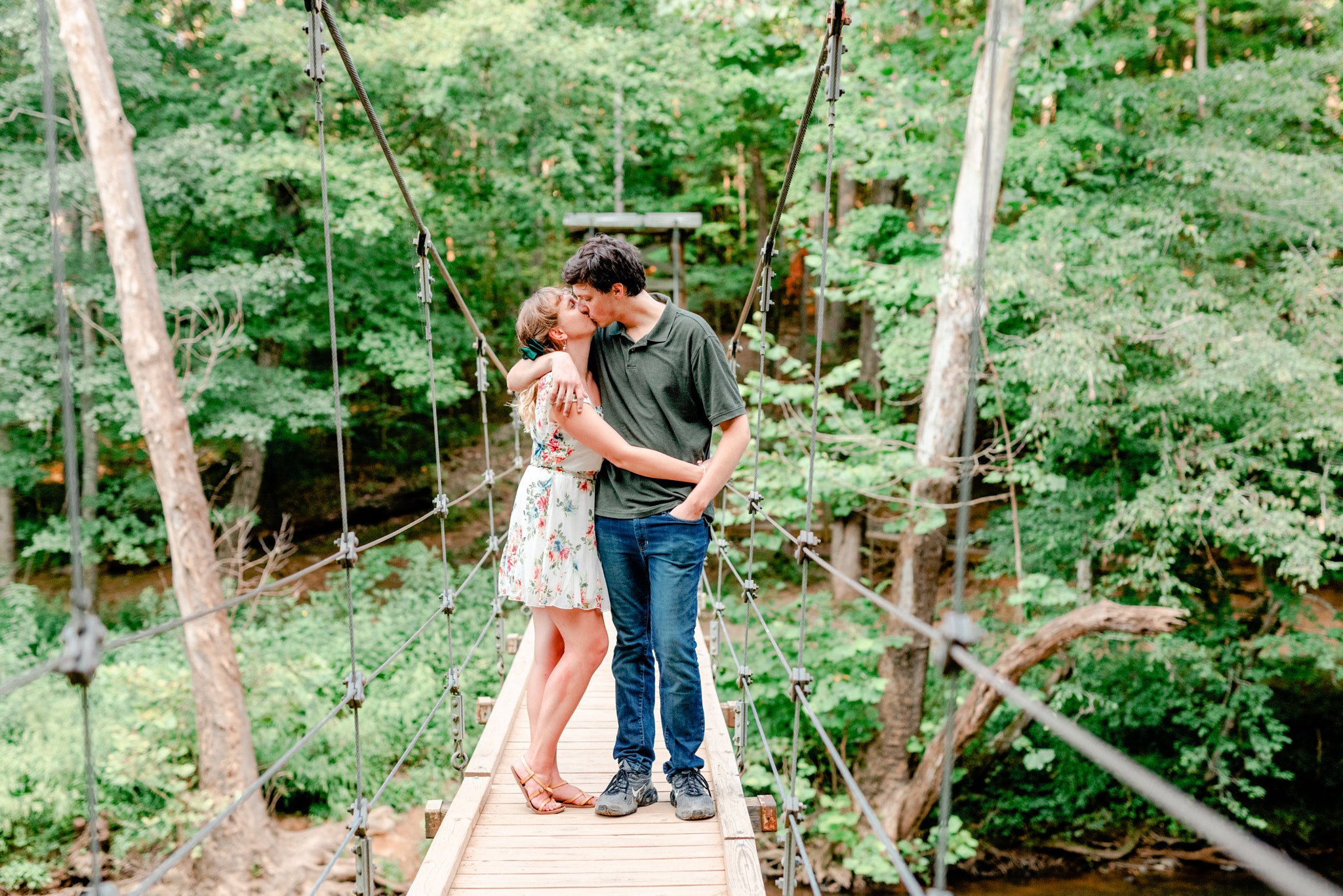 Eno river engagement session