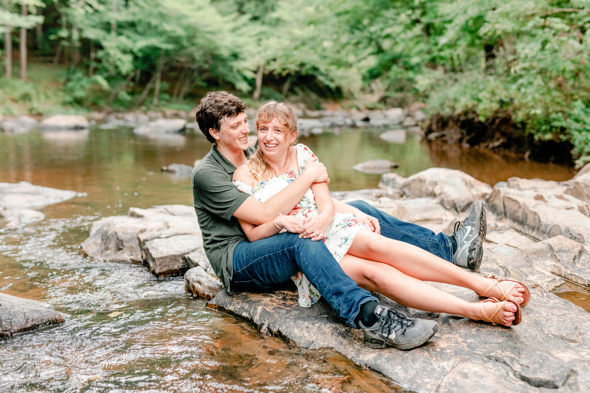 Eno river engagement session