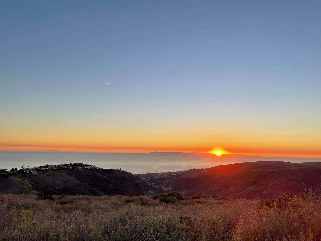 Sunset on Top of the world