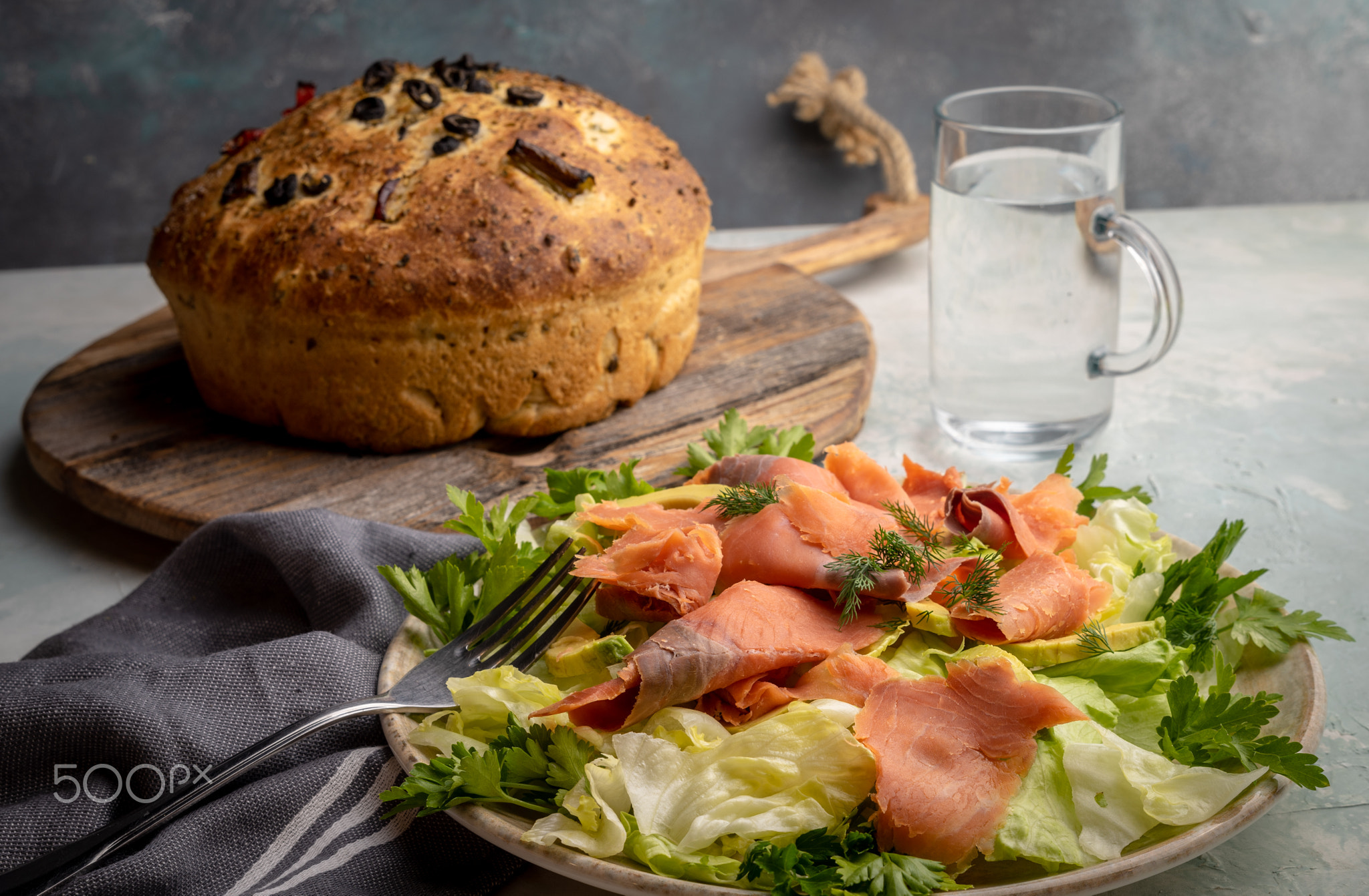 Salmon  salad