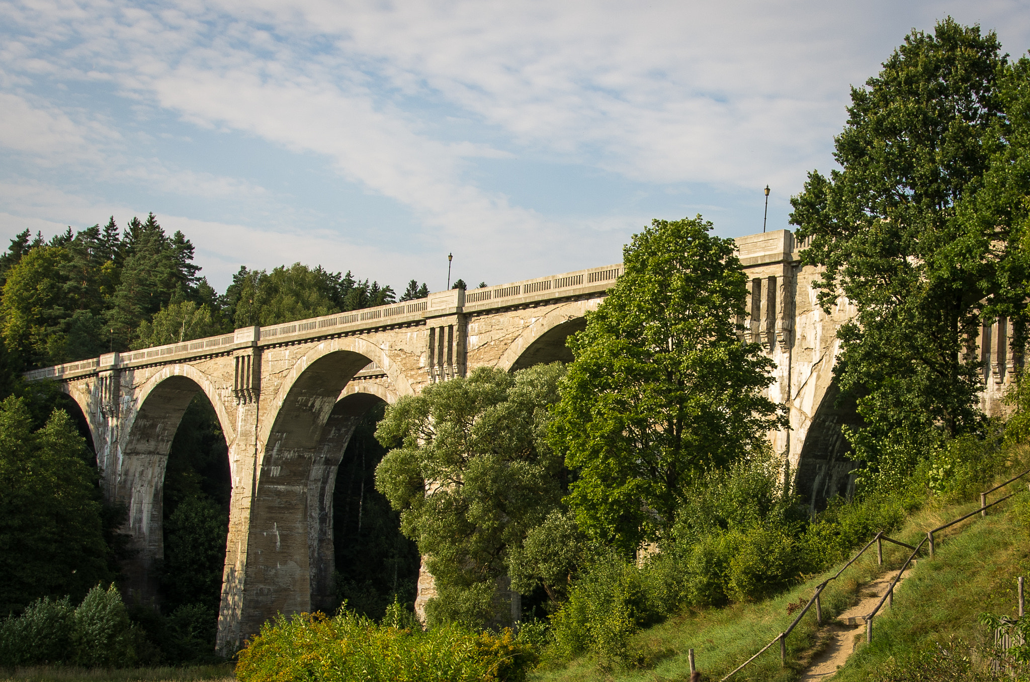 Like Roman viaducts. Stanczyki in Poland.