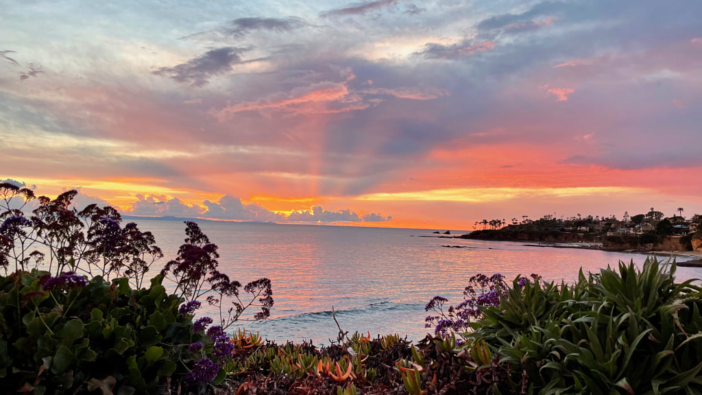 Sunset at Laguna Beach