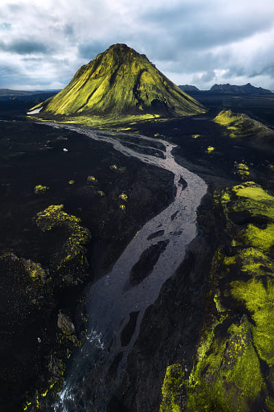 Amazing Contrast in the Icelandic Highlands by Daniel Gastager
