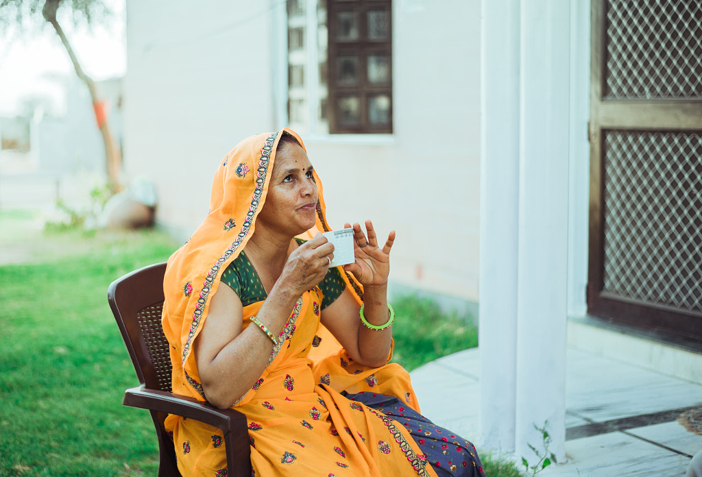 Indian woman by ashvini sihra on 500px.com