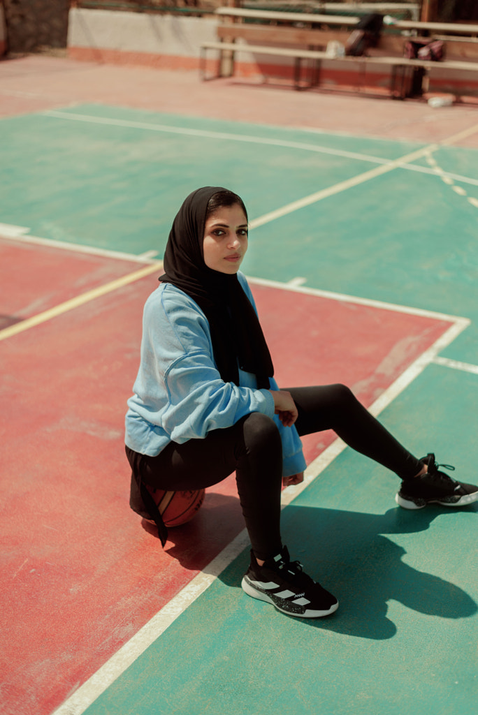 Menna, Basketball player in Egypt by Eman Mansour on 500px.com