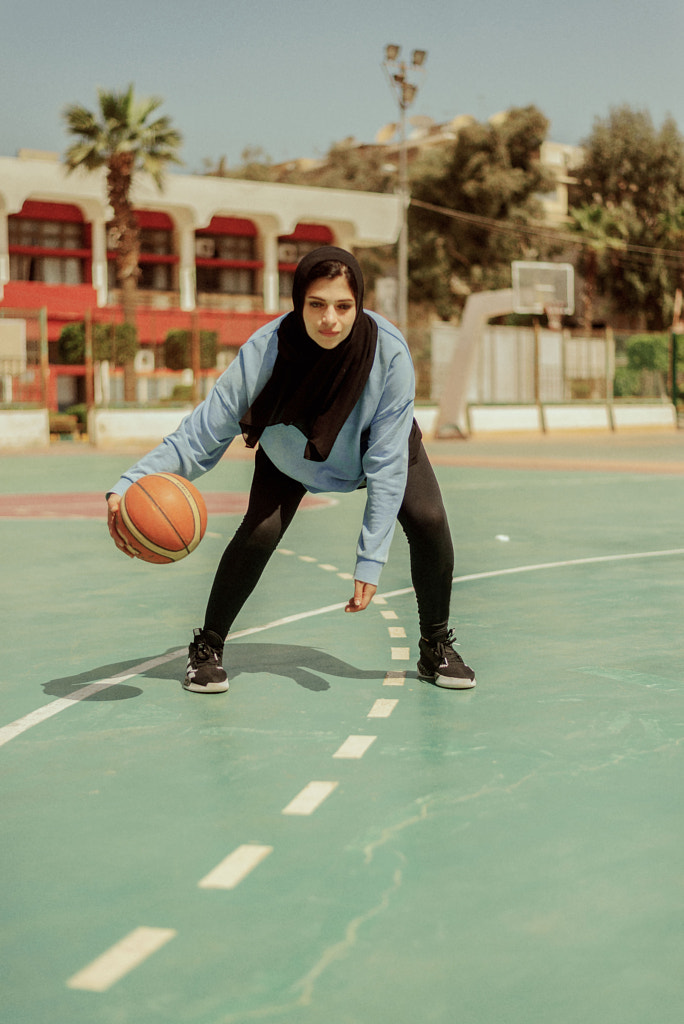 Menna, Basketball player in Egypt by Eman Mansour on 500px.com