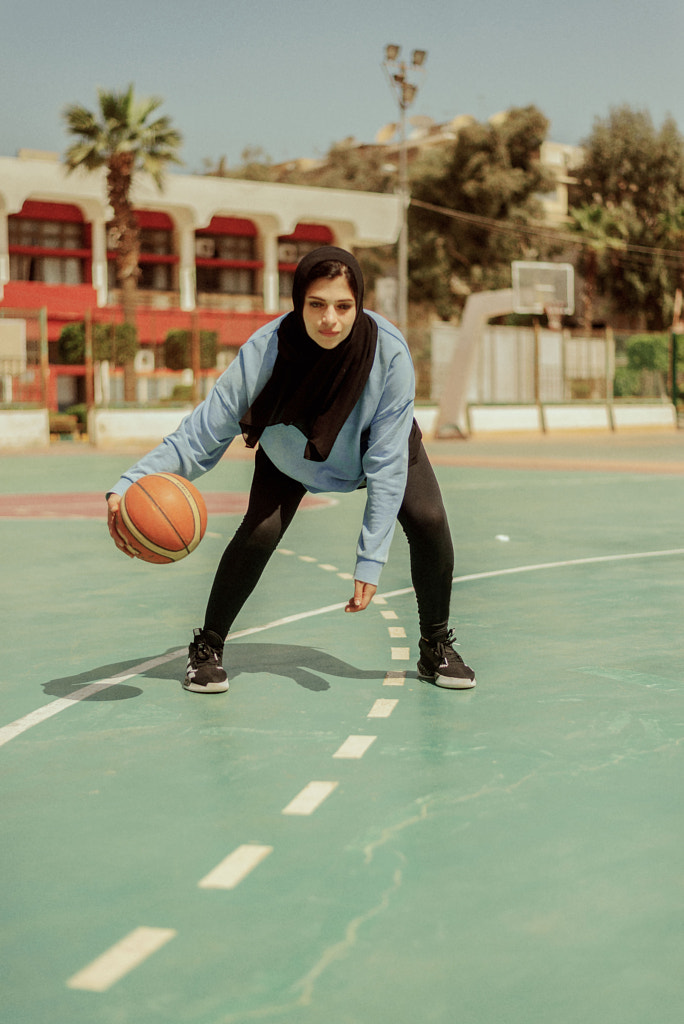 Menna, Basketball player in Egypt  by Eman Mansour on 500px.com