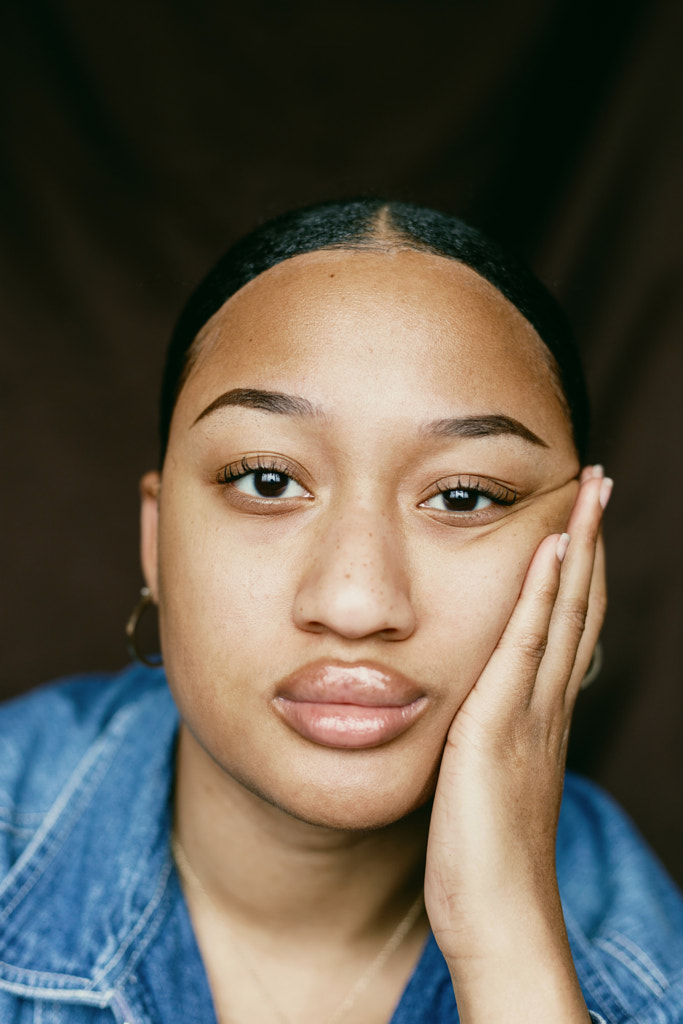 Portrait of Young Black Woman, Dahyembi Neal by Dahyembi Joi on 500px.com
