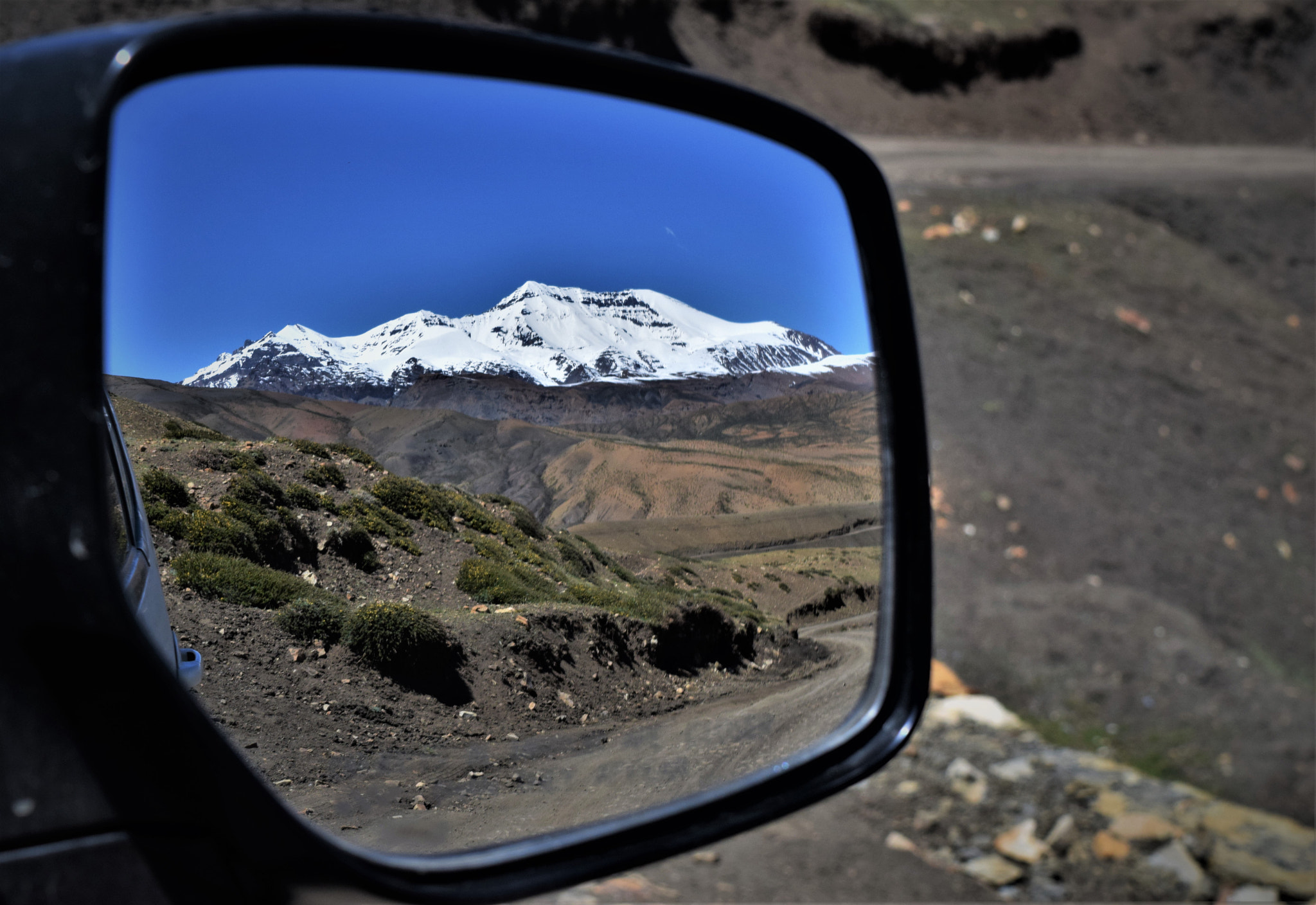 The rear view....