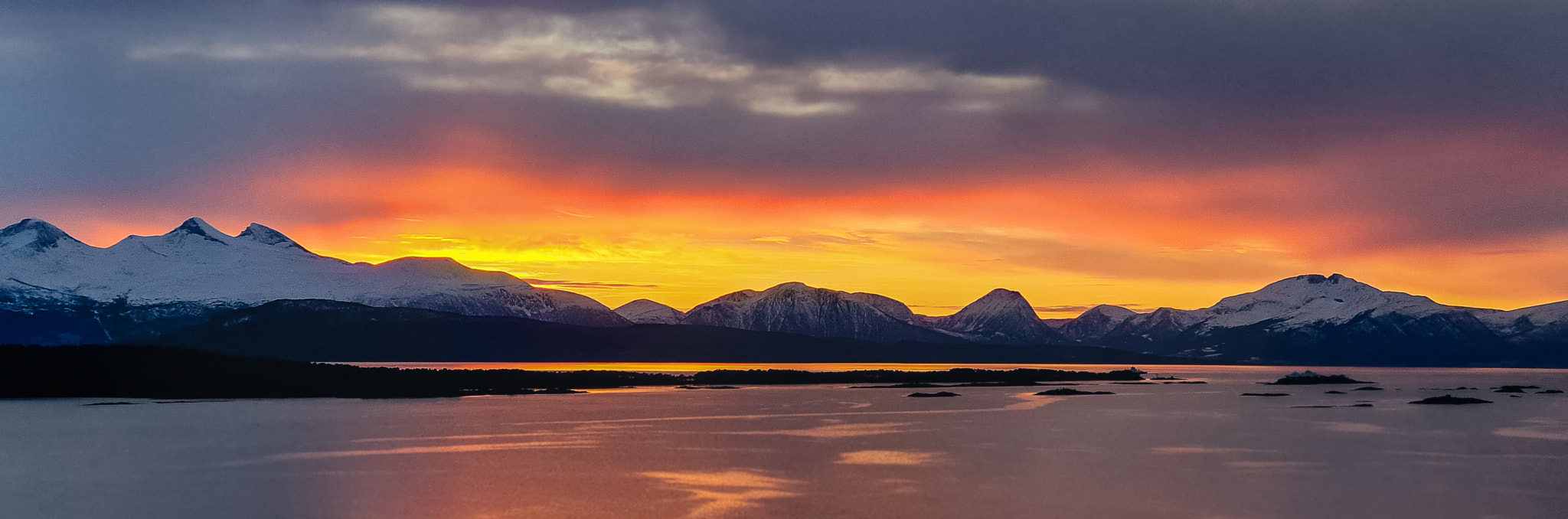 another blazing Molde evening 22.01.2021