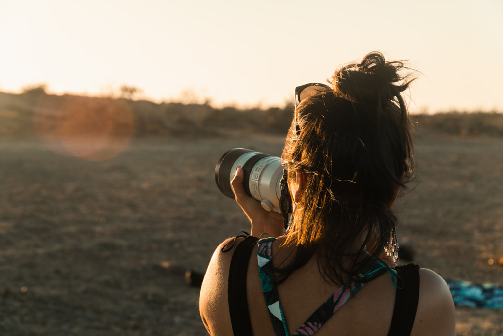 Female Photographer Taking Photos in the Desert | @LostBoyMemoirs by Ryan Brown | @lostboymemoirs on 500px.com