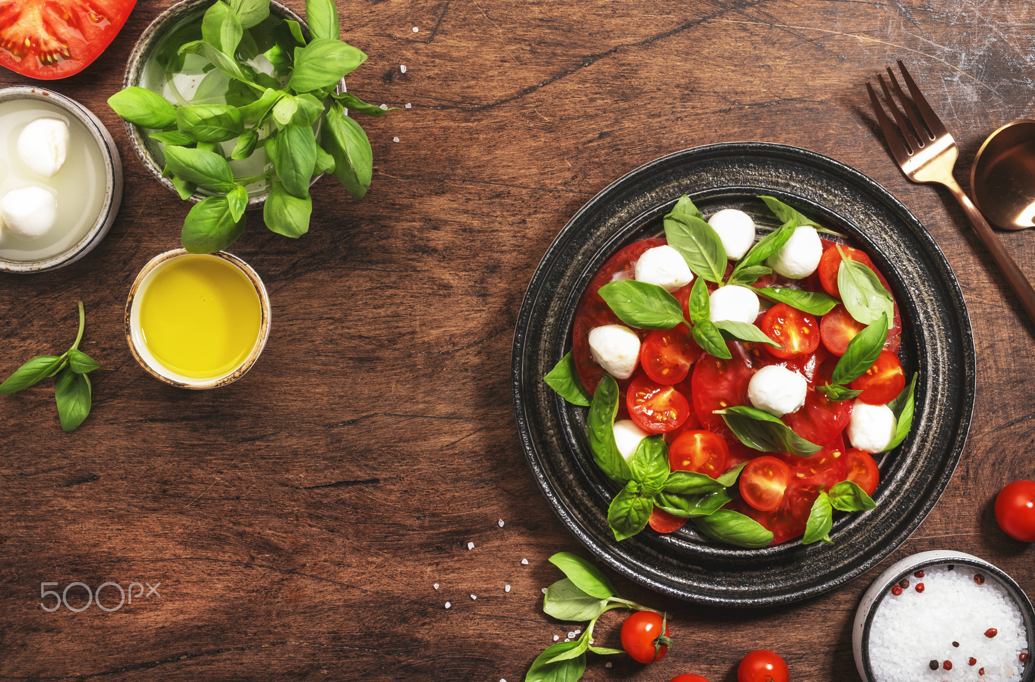 Summer italian salad Caprese