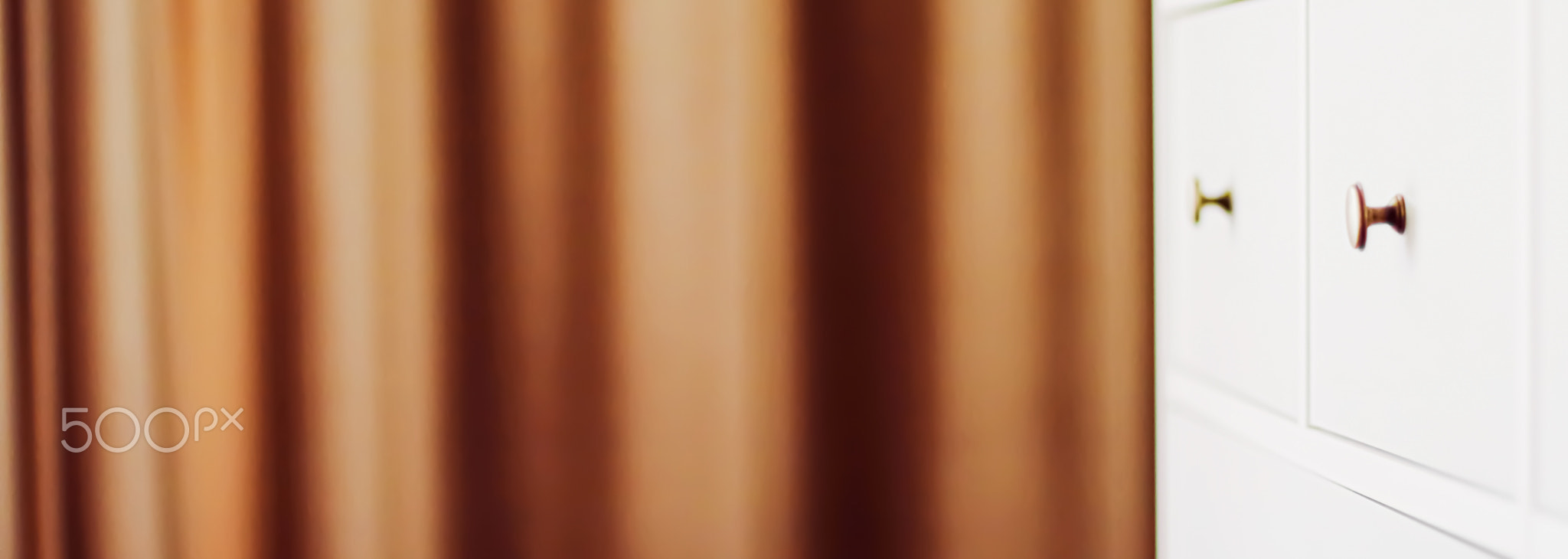 White dresser in bedroom, furniture and home decor